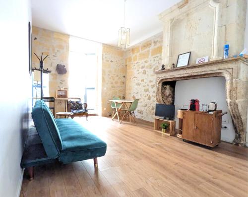 Posezení v ubytování B&B Bordeaux Saint Michel