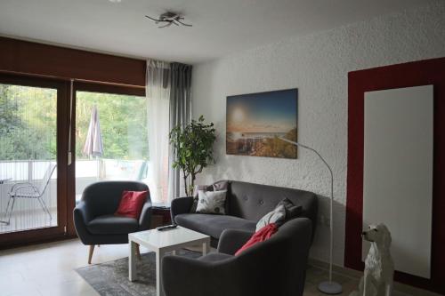 Un lugar para sentarse en Appartment 2107 in Tossens