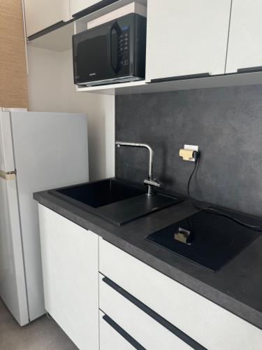 Una cocina o zona de cocina en La Lumière du Coeur