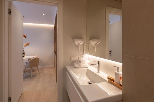 Koupelna v ubytování Green Port Boutique SPA Basen Apartament 128 Kołobrzeg Podczele Lwowska