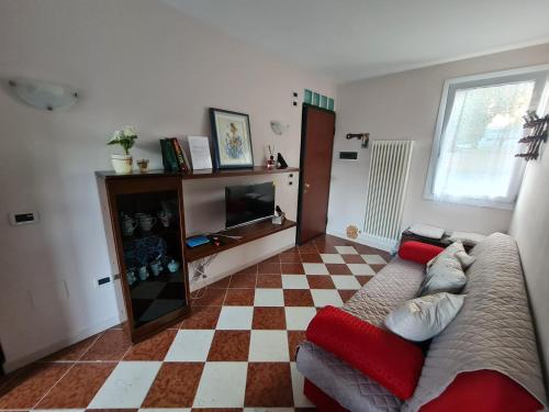 TV a/nebo společenská místnost v ubytování Piccolo Paradiso