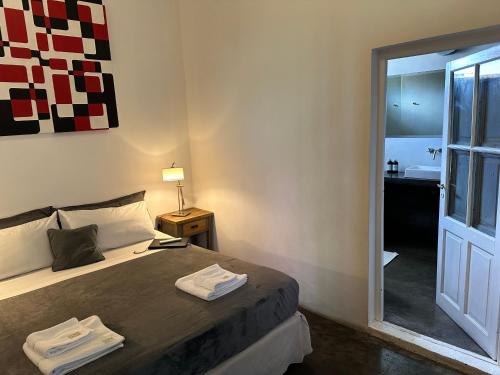 Кровать или кровати в номере Hotel Costa Rica