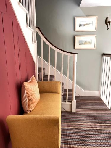 Χώρος καθιστικού στο Larchmount House B&B