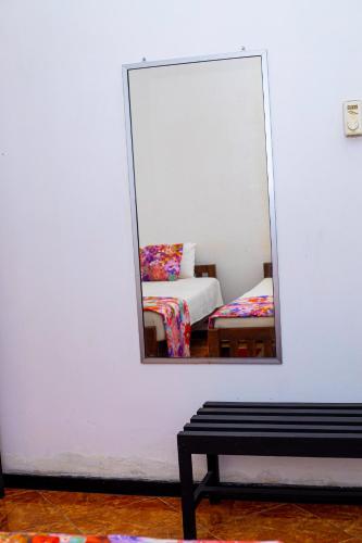 Bundala Park Sanasuma Hotelにあるベッド