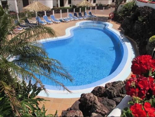 Swimmingpoolen hos eller tæt på Ferienapartment in Pebble Beach
