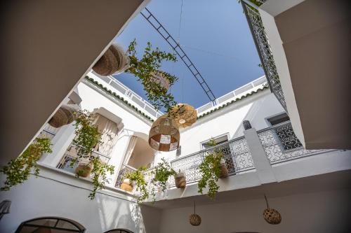 ระเบียงหรือลานระเบียงของ Riad El Jadide