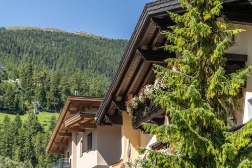 ゲストハウスから撮影された、または一般的な山の景色