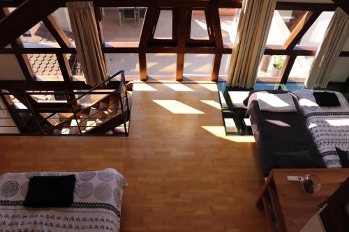 Χώρος καθιστικού στο Le DorliSchopf gîte 2 étoiles