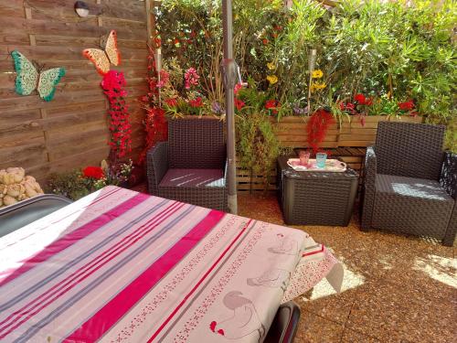 Billede fra billedgalleriet på Bel appartement 2 chambres mer 400m clim i Cavalaire-sur-Mer