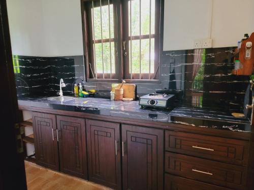 Köök või kööginurk majutusasutuses Groot