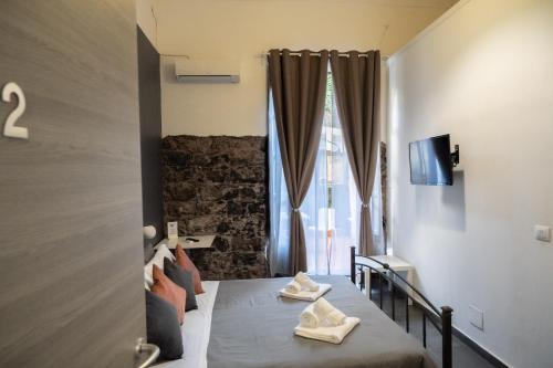 A television and/or entertainment centre at B&B Verga
