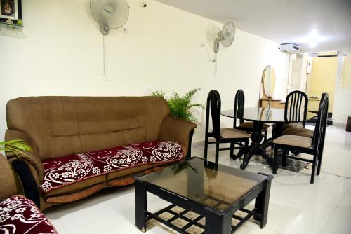 Zona de estar de Elite 4 Stays Koramangala