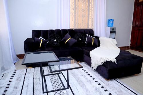 Χώρος καθιστικού στο Modern One Br Nyali