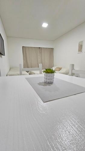 Postel nebo postele na pokoji v ubytování Departamento en Microcentro a pasos del Obelisco