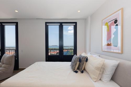 La Cuadra Apartments By Acomodoにあるベッド