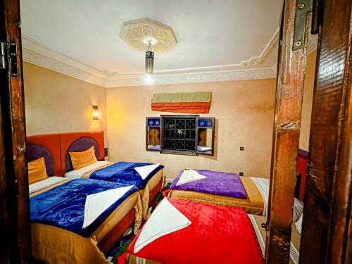 Cama o camas de una habitación en Gite Tizi Mizik