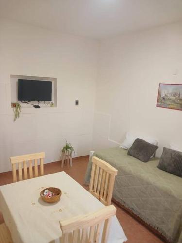 Posezení v ubytování Departamento Temporario A&J