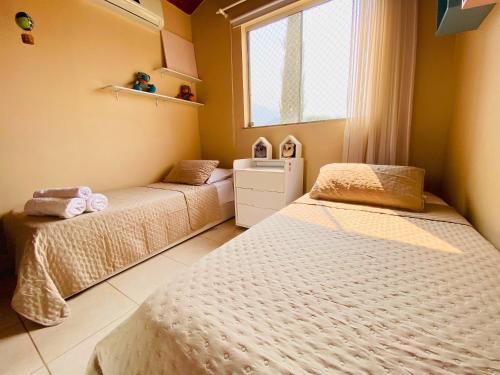 Cama o camas de una habitación en Casas M&G Penedo com vista para a serra