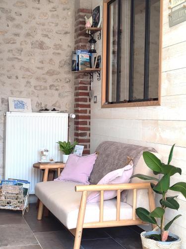 Posezení v ubytování Gîte de charme Beaujoyeulx