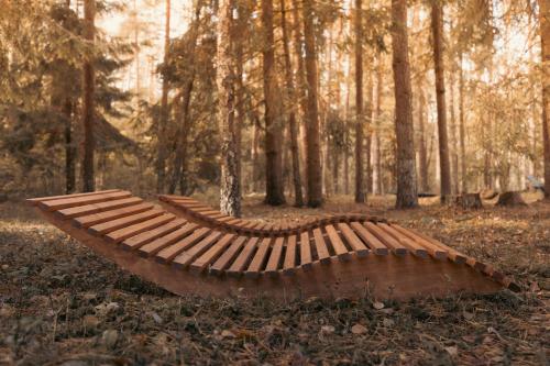 Naturlandschaft in der Nähe des Ferienhauses