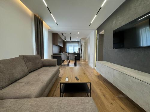 Χώρος καθιστικού στο Urban Hideaway