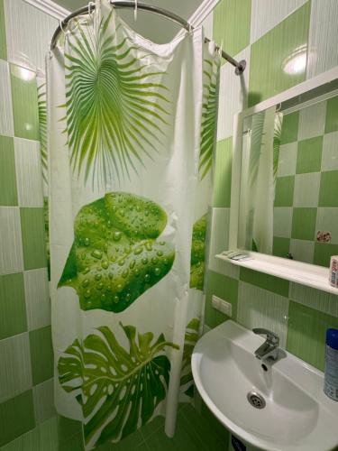 Koupelna v ubytování Guest House Na Suvorova