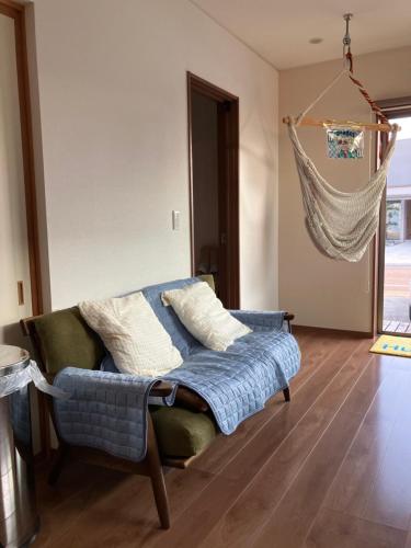 Postel nebo postele na pokoji v ubytování オルちゅーばーハウス#カプセルホテル式#1人部屋#ホスト居住型民泊#Oruchuba house
