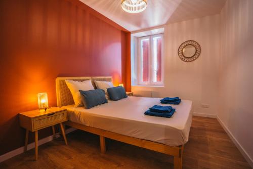 Ένα ή περισσότερα κρεβάτια σε δωμάτιο στο Bel appartement confortable et moderne