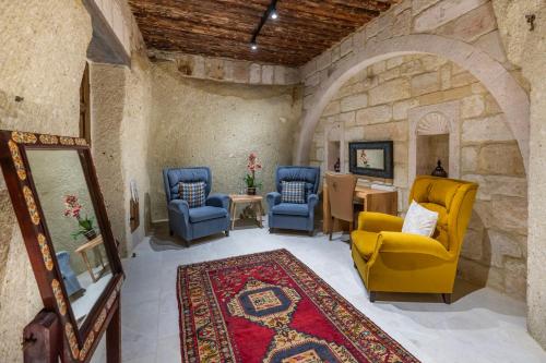 Χώρος καθιστικού στο Cappadocia Estates Hotel