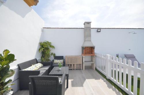 Μπαλκόνι ή βεράντα στο Casa Turquesa