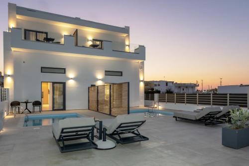 Balcone o terrazza di JM Suites by Estia