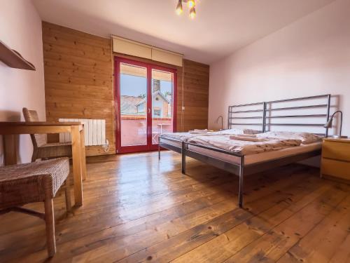 Postel nebo postele na pokoji v ubytování Pivovarský hotel