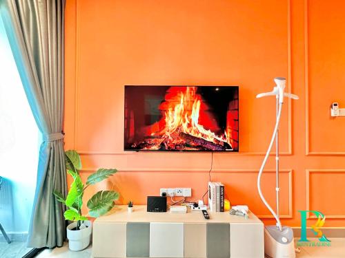 Televisyen dan/atau pusat hiburan di KSL Residence 2 by RR JBcity