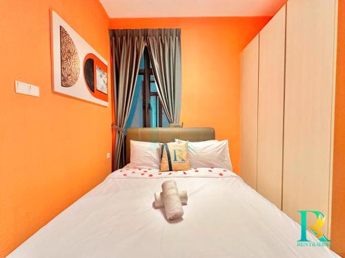 Katil atau katil-katil dalam bilik di KSL Residence 2 by RR JBcity