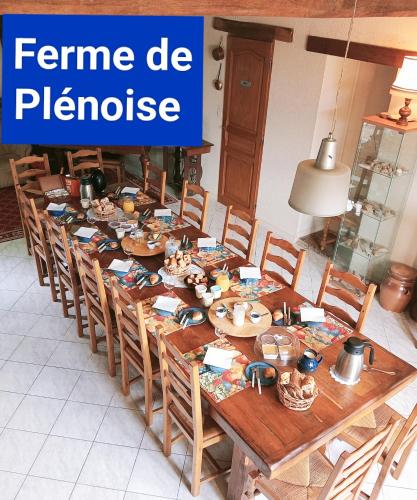 La Ferme de Plénoise Chambre & Table d'hôtes