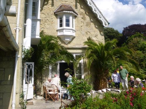 Κήπος έξω από το Lisle Combe