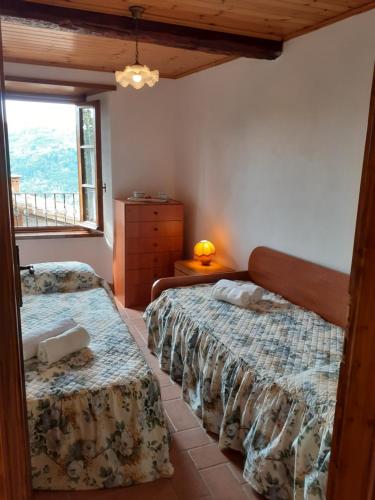 A bed or beds in a room at casa Dany