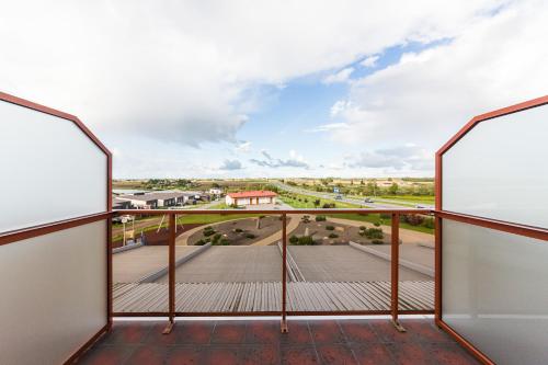 Balkoni atau teres di Motel Panorama