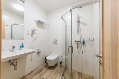 Bilik mandi di Motel Panorama