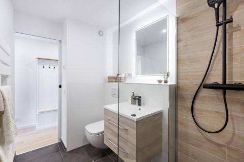 Ένα μπάνιο στο Weissach Apartments