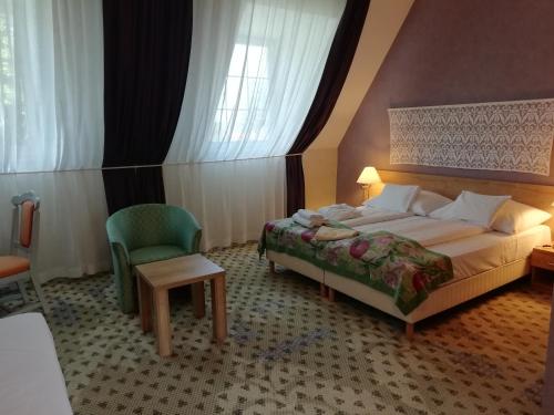 Cama o camas de una habitación en Batthyány Kúria
