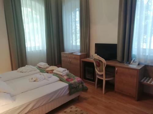 Cama o camas de una habitación en Batthyány Kúria