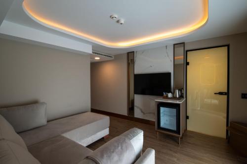 TV o dispositivi per l'intrattenimento presso Boreas Hotel, Trademark Collection by Wyndham