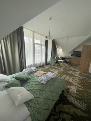 Cama o camas de una habitación en Batthyány Kúria