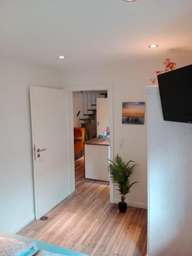 Η κουζίνα ή μικρή κουζίνα στο Stadtnah an der Förde 57 02