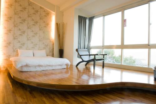 Zona de estar de Sanyi Happiness B&B
