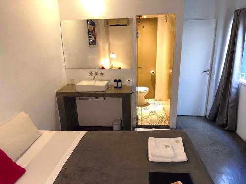 Ванная комната в Hotel Costa Rica