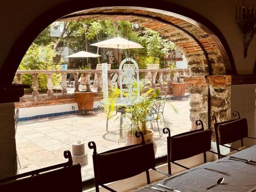 Patio nebo venkovní prostory v ubytování Hotel Ex Hacienda La Pitaya Querétaro