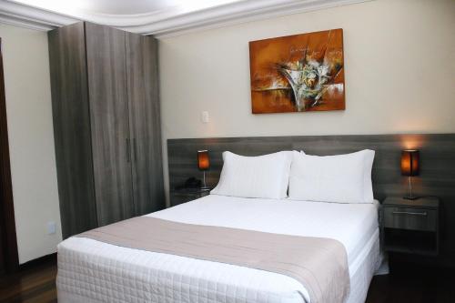Hotel Acrópolisにあるベッド