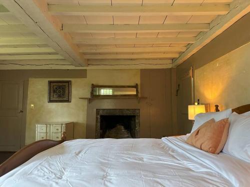 Katil atau katil-katil dalam bilik di Historic Farm on 96 Acres!